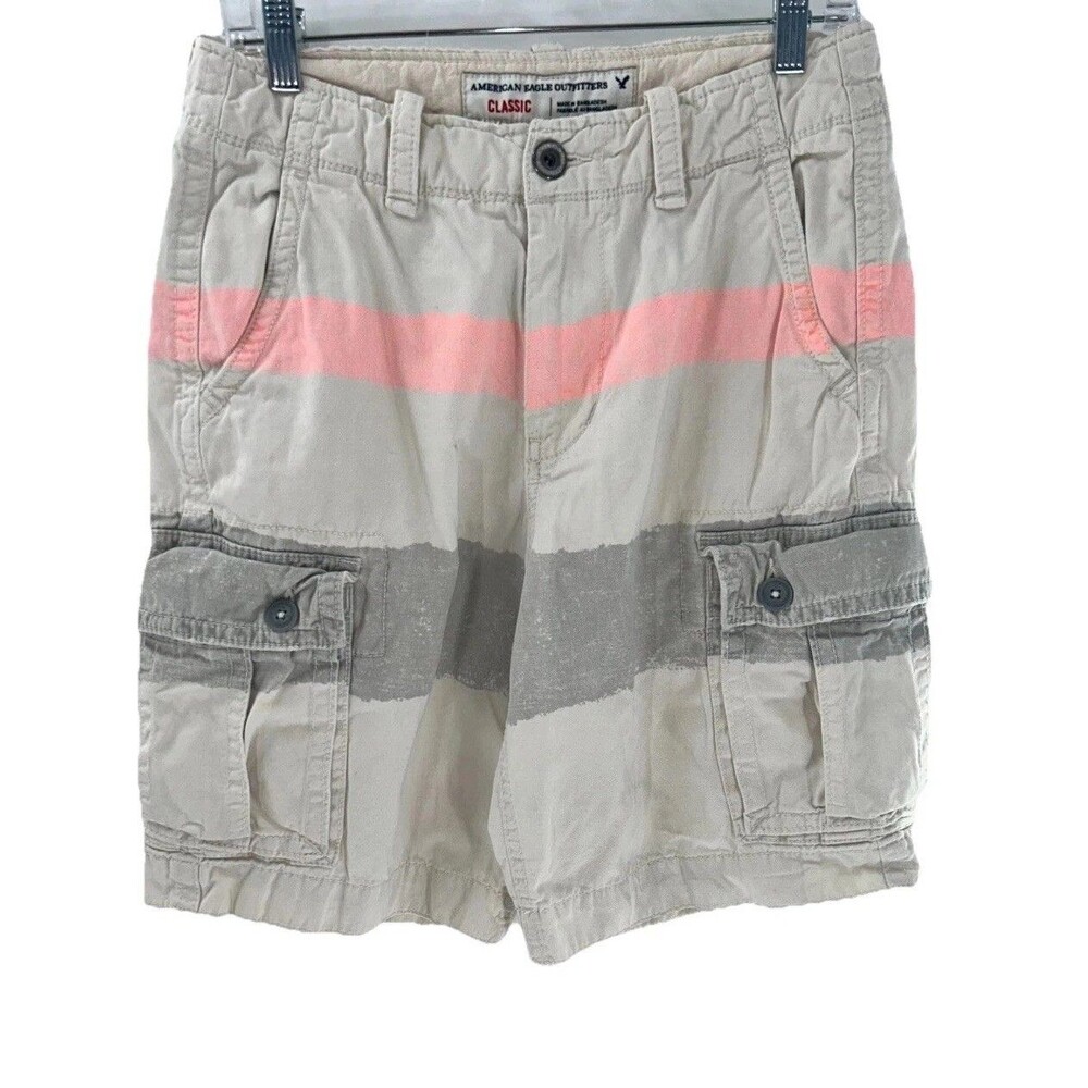 Men's Vintage American Eagle Outfitters Classic Colorblock Shorts Size 30